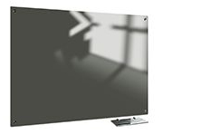 Magnettafel Glas Grau
