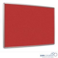 Pinnwand Bulletin Linoleum Rot 90x120 cm