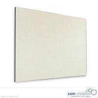 Pinnwand Frameless Elfenbein Weiß 100x180 cm S